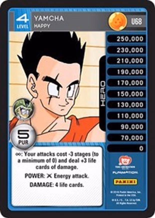 Yamcha - Happy - Uncommon (U68)