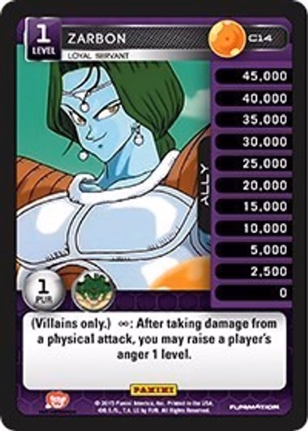 Zarbon - Loyal Servant - Common (C14)