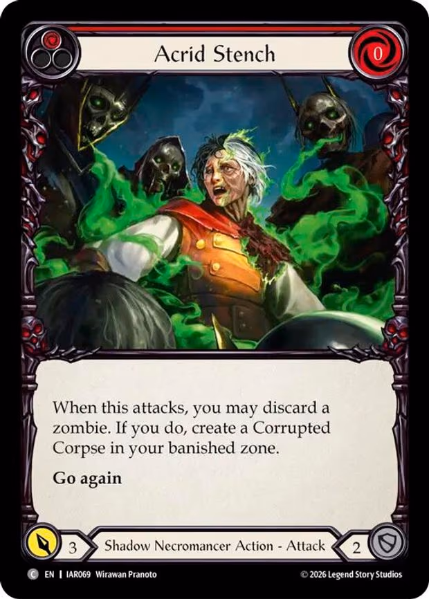 Acrid Stench (Red) - Common (IAR069)