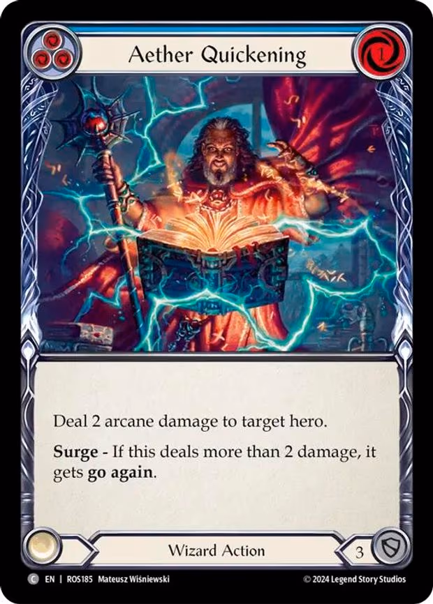 Aether Quickening (Blue)
