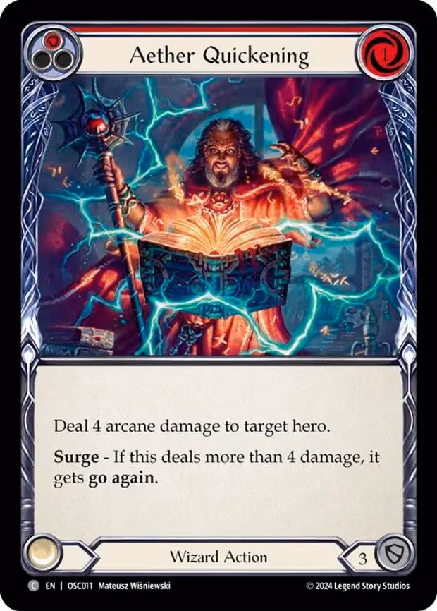 Aether Quickening (Red)