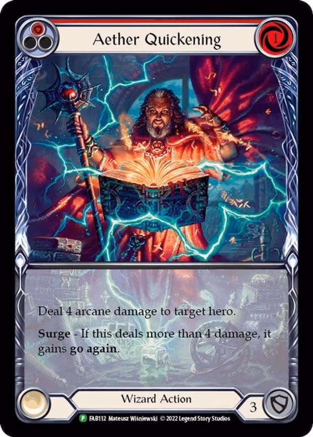 Aether Quickening (Red)