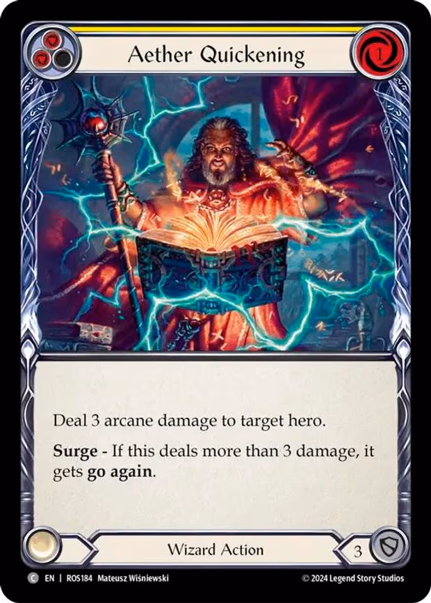 Aether Quickening (Yellow)