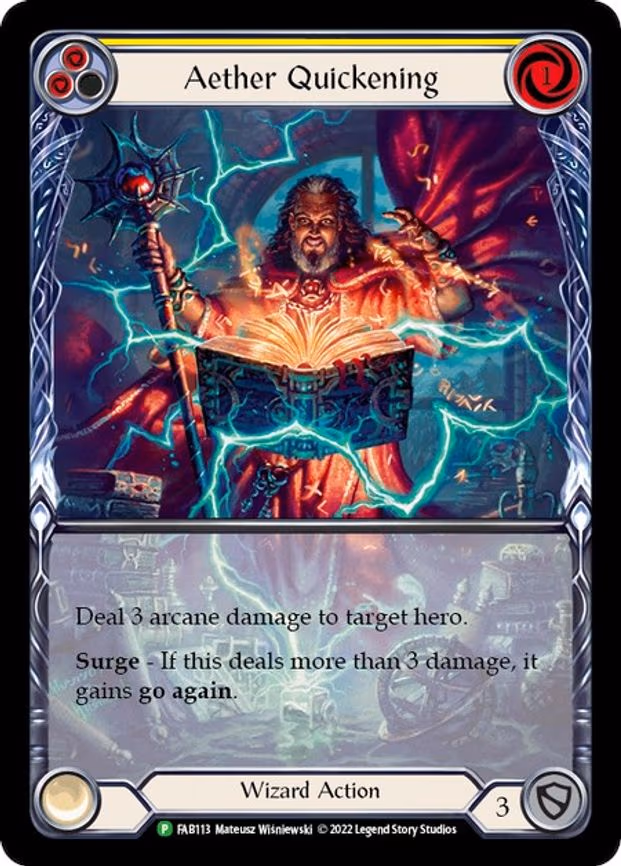 Aether Quickening (Yellow)