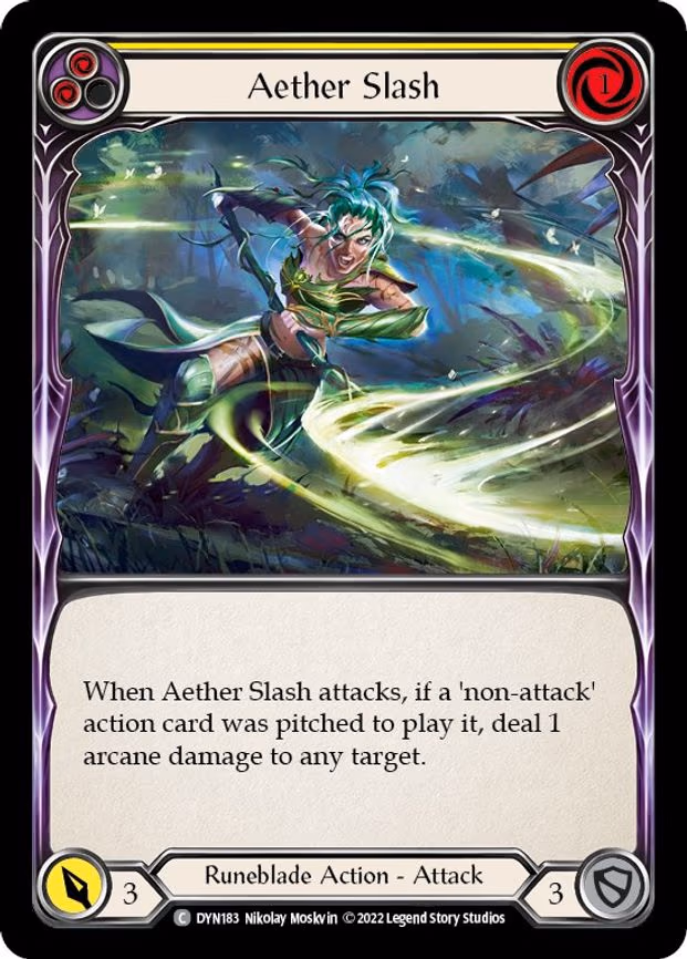 Aether Slash (Yellow)