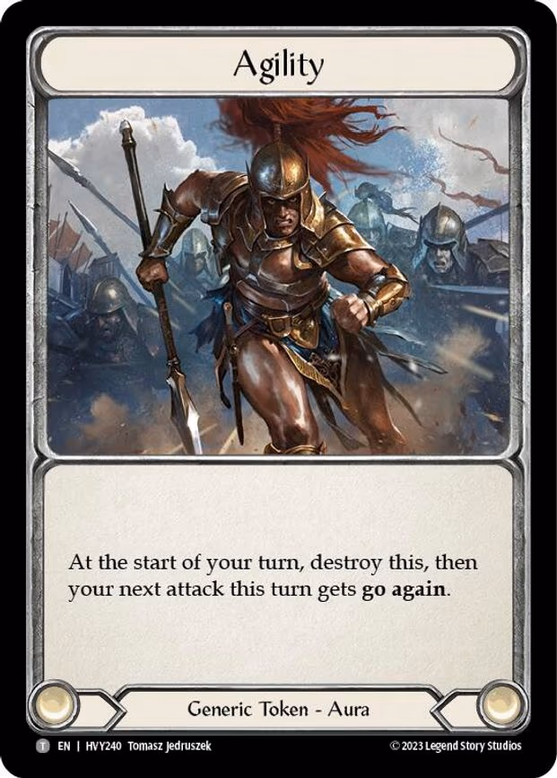 Agility // Gold - Token (HVY240 // HVY243)