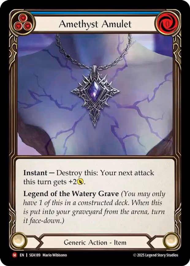 Amethyst Amulet