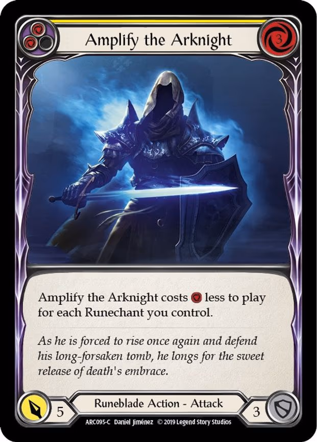 Amplify the Arknight (Yellow)