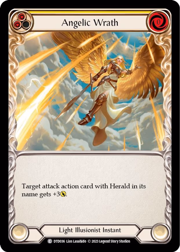 Angelic Wrath (Yellow)