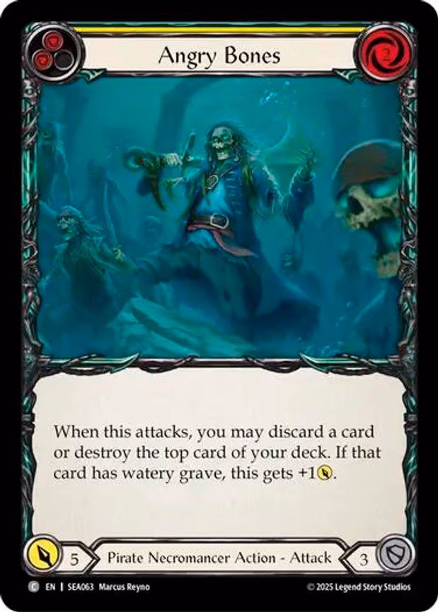 Angry Bones (Yellow)