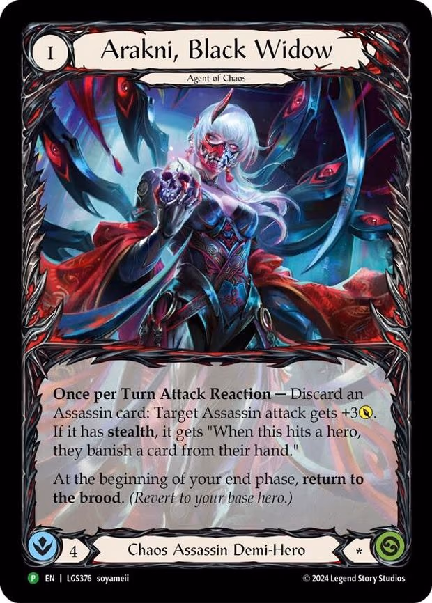 Arakni, Black Widow - Promo (LGS376)