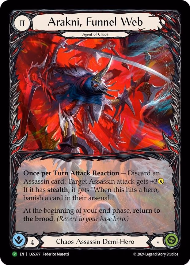 Arakni, Funnel Web - Promo (LGS377)
