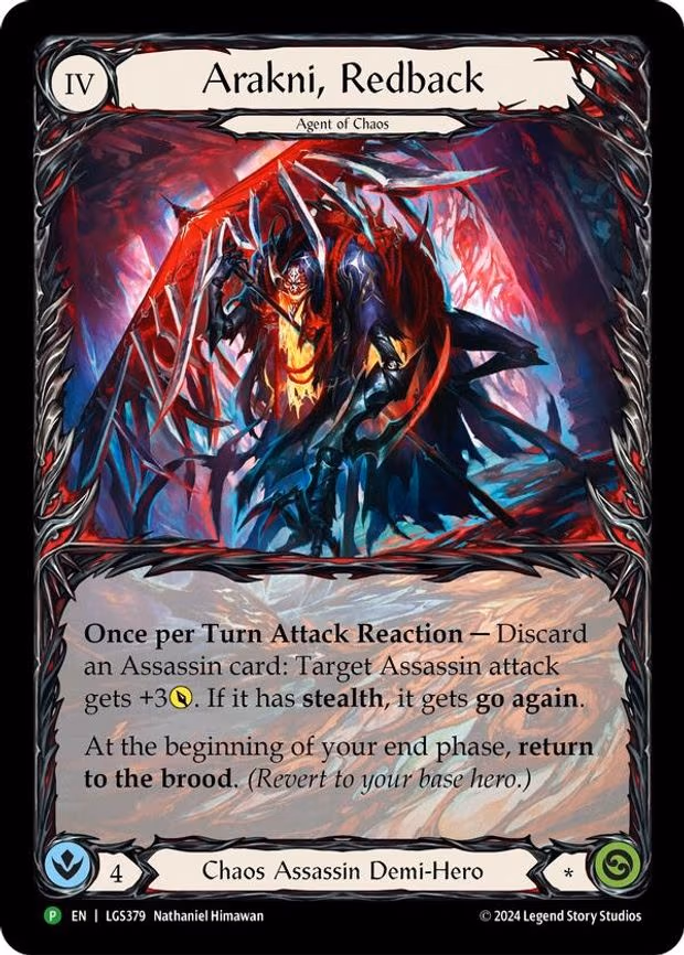 Arakni, Redback - Promo (LGS379)