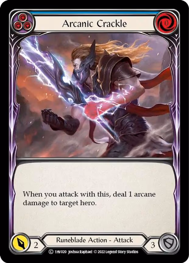 Arcanic Crackle (Blue)