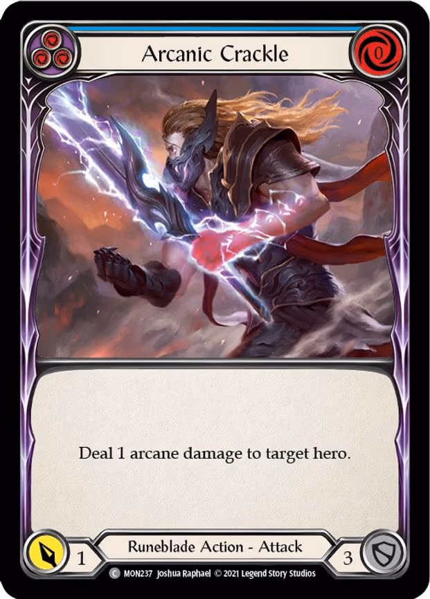 Arcanic Crackle (Blue)