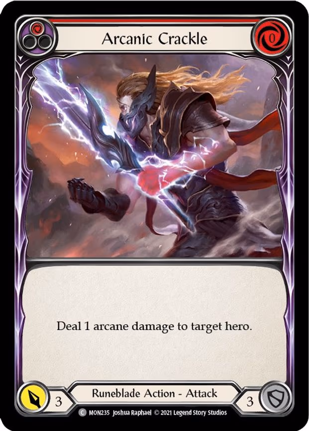 Arcanic Crackle (Red)