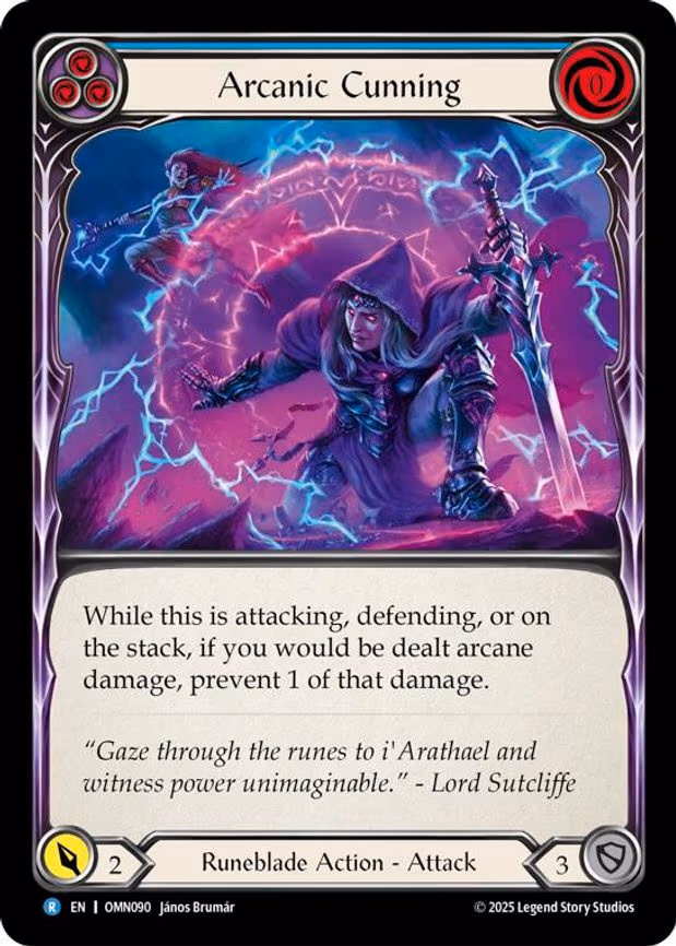 Arcanic Cunning (Blue)