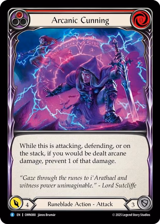 Arcanic Cunning (Red)