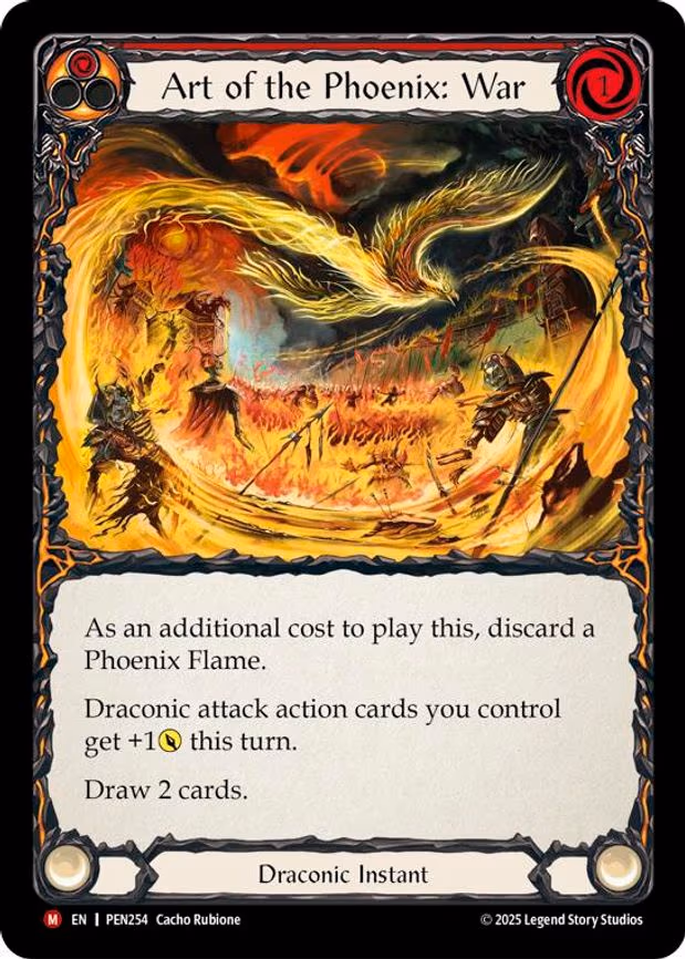 Art Of The Phoenix War (Red)