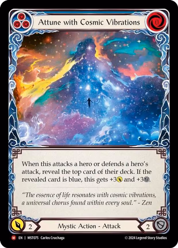 Attune with Cosmic Vibrations