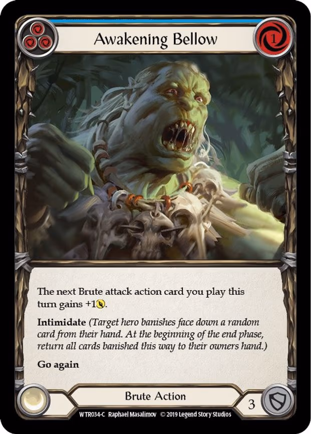 Awakening Bellow (Blue)