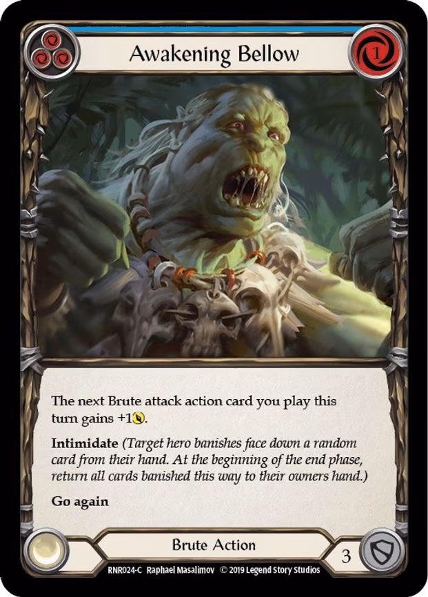 Awakening Bellow (Blue)