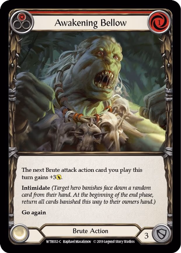 Awakening Bellow (Red)