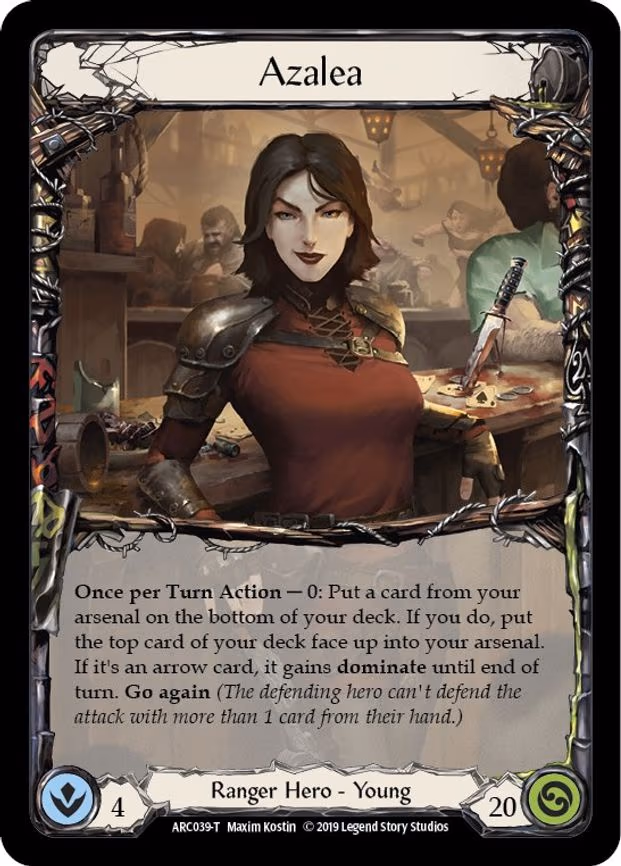 Azalea // Viserai, Rune Blood - Token (ARC039 // ARC075)