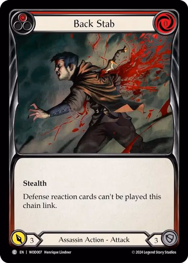 Back Stab (Red)