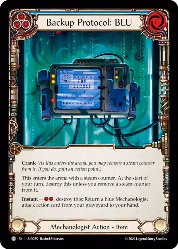 Backup Protocol: BLU (Blue)
