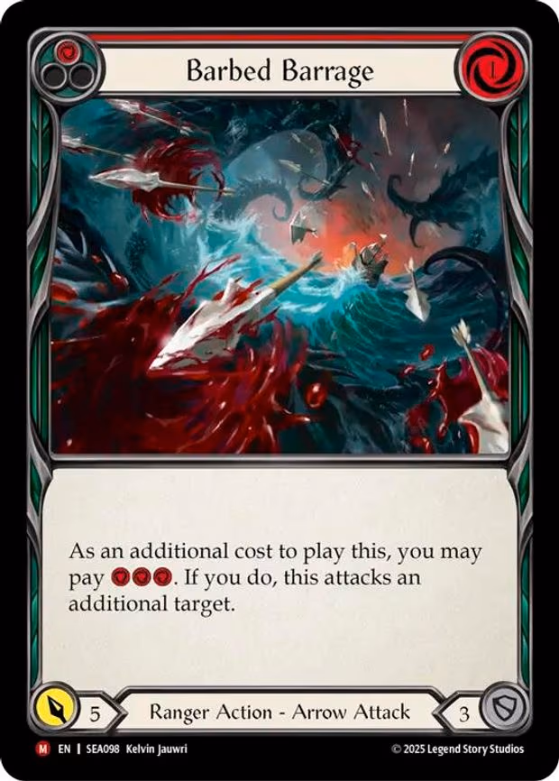 Barbed Barrage