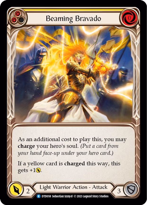 Beaming Bravado (Yellow)