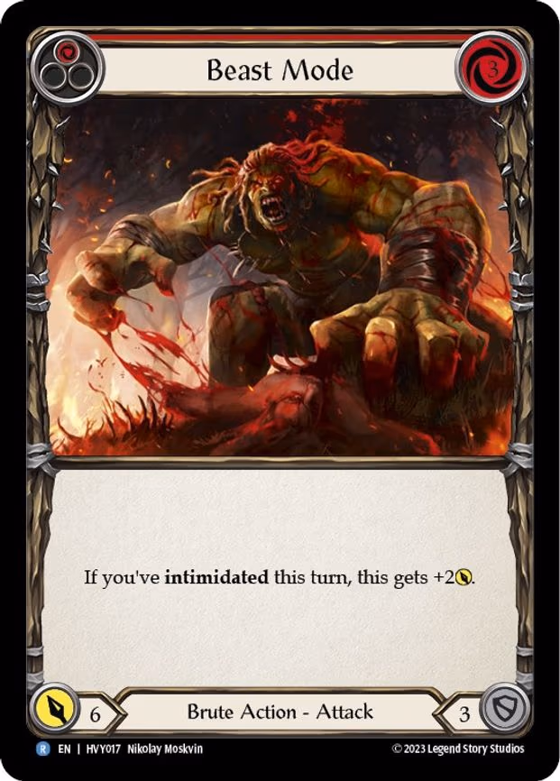 Beast Mode (Red)