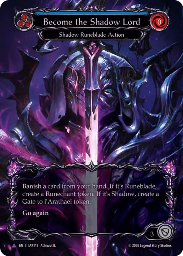 Become the Shadow Lord (Blue) (Marvel)