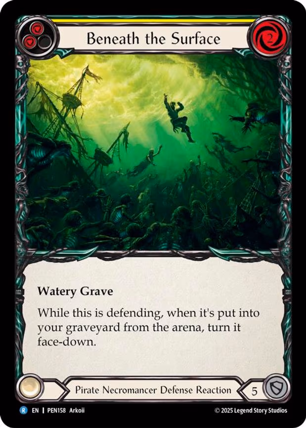 Beneath The Surface (Yellow)