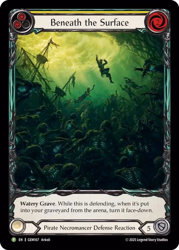 Beneath the Surface (Yellow)