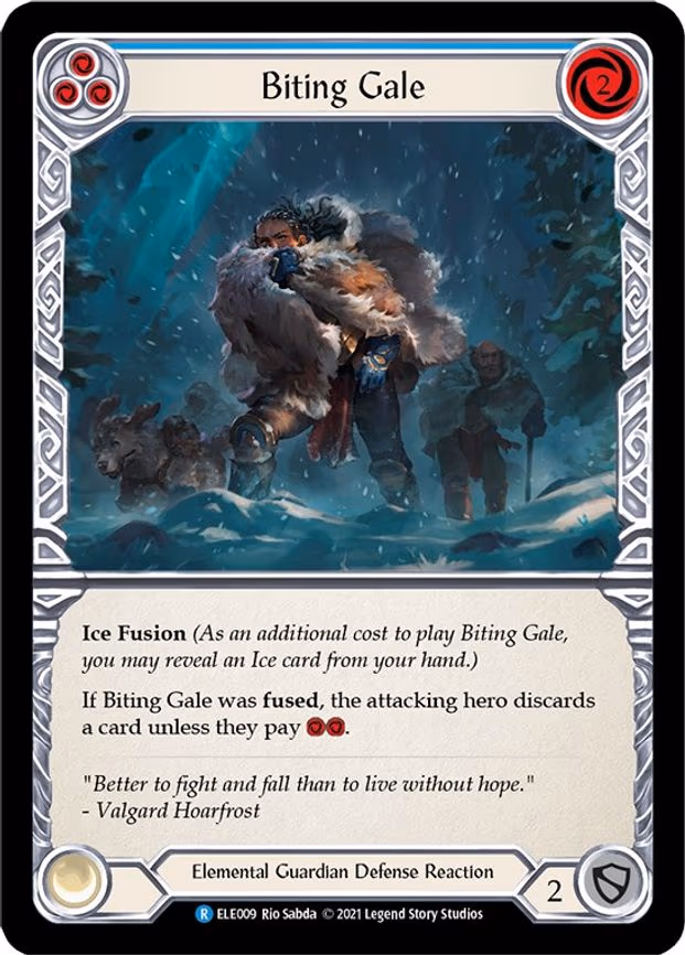 Biting Gale (Blue)