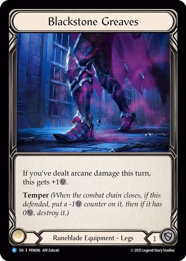 Blackstone Greaves - Rare (PEN096)