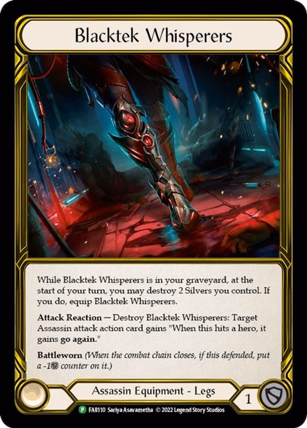 Blacktek Whisperers (Golden) - Promo (FAB110)