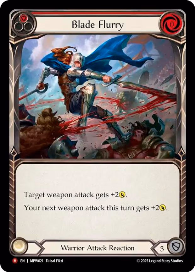 Blade Flurry (Red) - Majestic (MPW021)