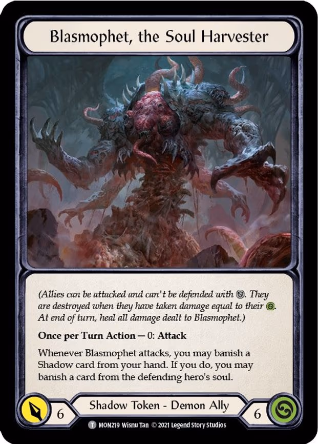 Blasmophet, the Soul Harvester // Ursur, the Soul Reaper