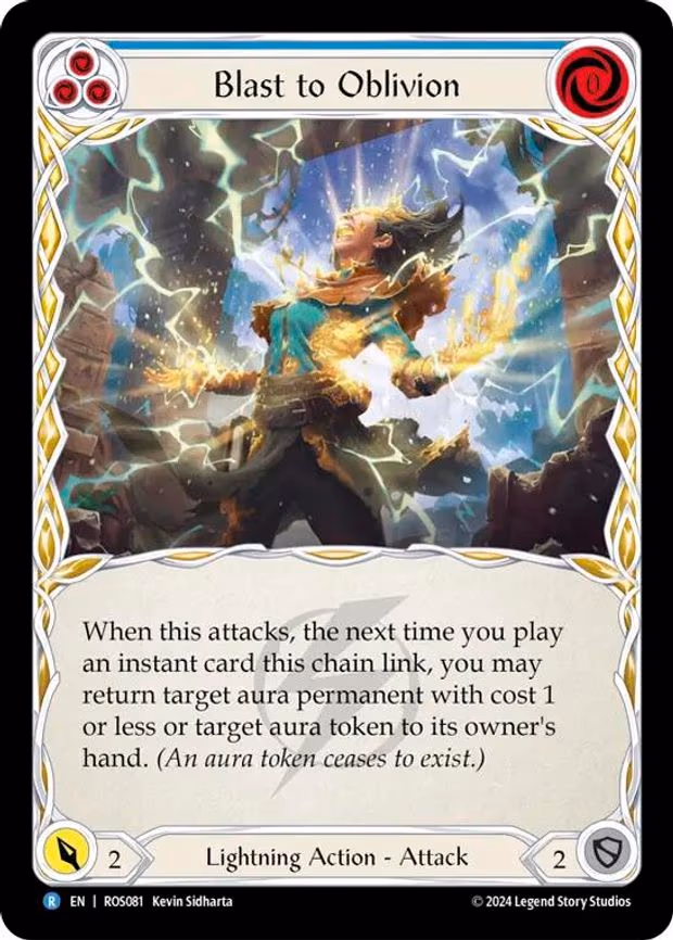 Blast to Oblivion (Blue) - Rare (ROS081)