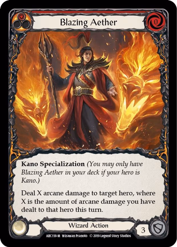 Blazing Aether - Majestic (ARC118)