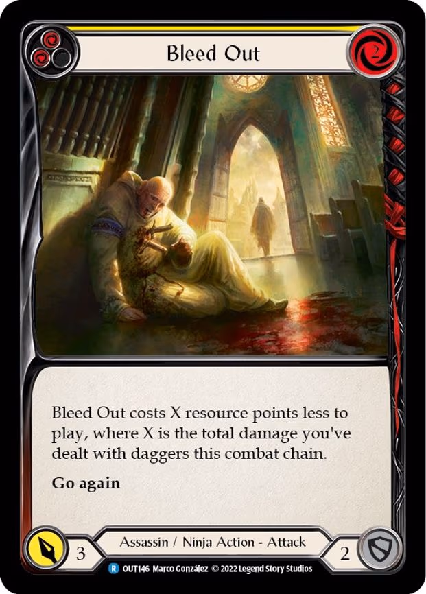 Bleed Out (Yellow)