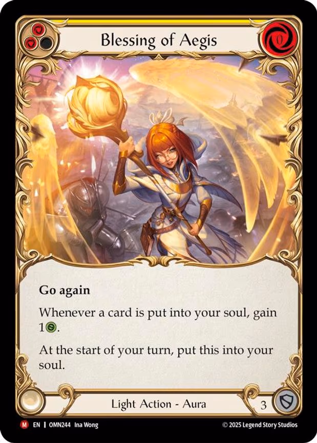 Blessing Of Aegis (Yellow) - Majestic (OMN244)