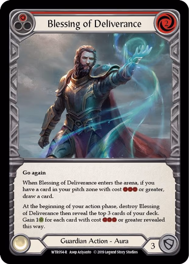 Blessing of Deliverance (Red) - Rare (WTR054)