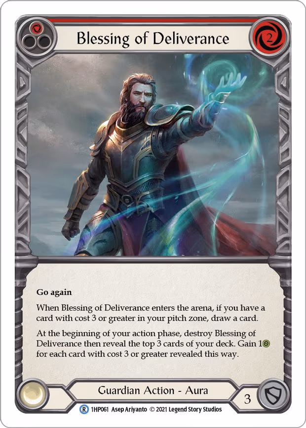 Blessing of Deliverance (Red) - Rare (1HP061)