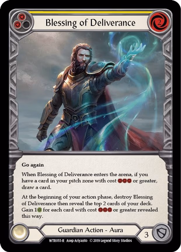 Blessing of Deliverance (Yellow) - Rare (WTR055)