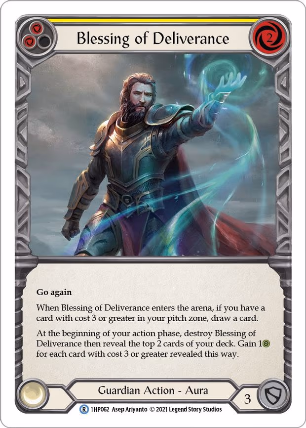 Blessing of Deliverance (Yellow) - Rare (1HP062)