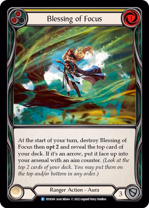 Blessing of Focus (Yellow)